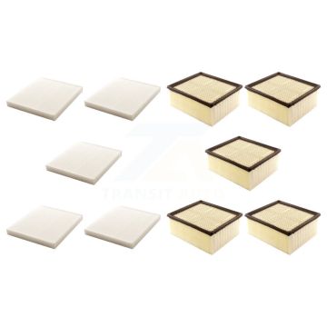 5x Air + 5x Cabin Filter (10 Total) Kit For Ram 2500 3500 4500 5500 KFL-102194