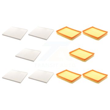 5x Air + 5x Cabin Filter (10 Total) Kit For 2007-2012 Kia Rondo KFL-102196