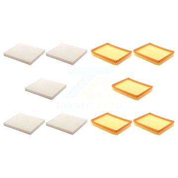 5x Air + 5x Cabin Filter (10 Total) Kit For Kia Optima Magentis KFL-102198