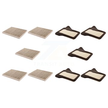 5x Air + 5x Cabin Filter (10 Total) Kit For 2004-2008 Chrysler Pacifica KFL-102202