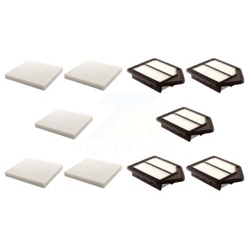5x Air + 5x Cabin Filter (10 Total) Kit For 2010-2011 Honda CR-V KFL-102205