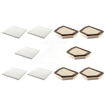 5x Air + 5x Cabin Filter (10 Total) Kit For Saturn Vue Chevrolet Captiva Sport KFL-102213
