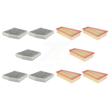 5x Air + 5x Cabin Filter (10 Total) Kit For Mercedes-Benz GLA250 CLA250 B250 INFINITI AMG KFL-102226