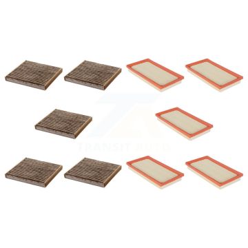 5x Air + 5x Cabin Filter (10 Total) Kit For 2016-2020 Toyota Mirai KFL-102228