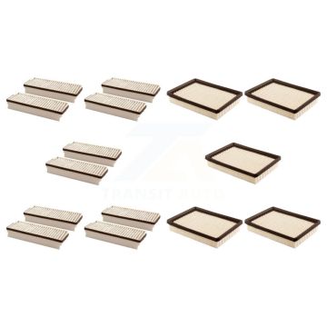 5x Air + 5x Cabin Filter (10 Total) Kit For Pontiac Montana Chevrolet Uplander Buick KFL-102236