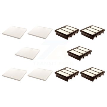5x Air + 5x Cabin Filter (10 Total) Kit For Kia Forte Koup Forte5 KFL-102246