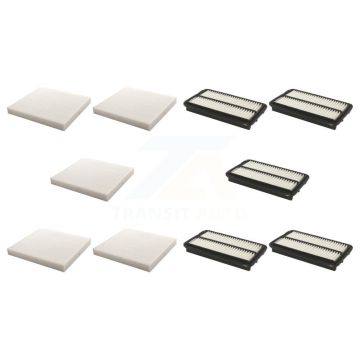 5x Air + 5x Cabin Filter (10 Total) Kit For 2014-2015 Acura MDX KFL-102249