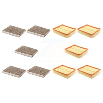 5x Air + 5x Cabin Filter (10 Total) Kit For Volkswagen Passat KFL-102252