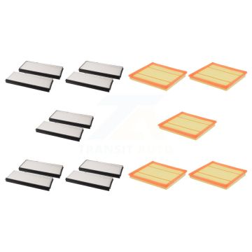 5x Air + 5x Cabin Filter (10 Total) Kit For BMW X5 X3 535i GT KFL-102260