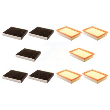 5x Air + 5x Cabin Filter (10 Total) Kit For Chevrolet Sonic KFL-102269