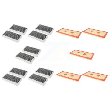 5x Air + 5x Cabin Filter (10 Total) Kit For 2012 Mercedes-Benz R350 3.5L KFL-102273