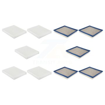 5x Air + 5x Cabin Filter (10 Total) Kit For 2015-2021 Chevrolet Colorado GMC Canyon KFL-102285