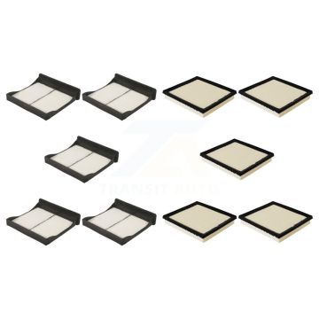 5x Air + 5x Cabin Filter (10 Total) Kit For Subaru Crosstrek KFL-102297