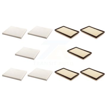 5x Air + 5x Cabin Filter (10 Total) Kit For 2006-2007 Saturn Ion 2.2L 2.4L KFL-102300