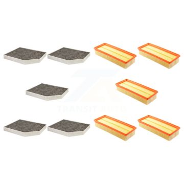 5x Air + 5x Cabin Filter (10 Total) Kit For Audi Q5 A4 Quattro A5 allroad KFL-102303