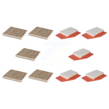 5x Air + 5x Cabin Filter (10 Total) Kit For Chevrolet Malibu Buick LaCrosse KFL-102307