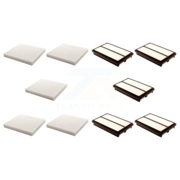 5x Air + 5x Cabin Filter (10 Total) Kit For 2010-2013 Acura MDX ZDX KFL-102313
