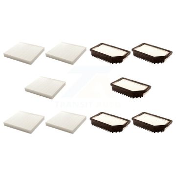 5x Air + 5x Cabin Filter (10 Total) Kit For 2012-2013 Kia Soul KFL-102318