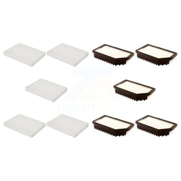 5x Air + 5x Cabin Filter (10 Total) Kit For 2014-2019 Kia Soul KFL-102319