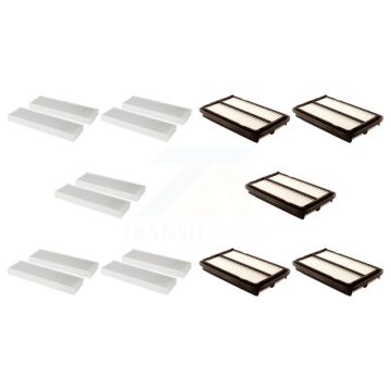 5x Air + 5x Cabin Filter (10 Total) Kit For 1998-2002 Honda Accord 2.3L KFL-102331