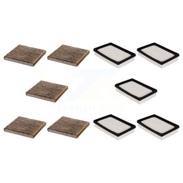 5x Air + 5x Cabin Filter (10 Total) Kit For Toyota Prius C KFL-102341