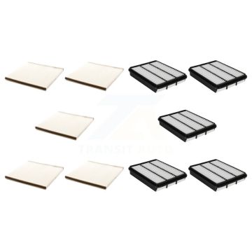 5x Air + 5x Cabin Filter (10 Total) Kit For 2006-2009 Lexus GX470 KFL-102348