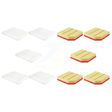 5x Air + 5x Cabin Filter (10 Total) Kit For Volvo XC40 KFL-102360
