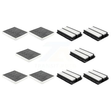 5x Air + 5x Cabin Filter (10 Total) Kit For Hyundai Tucson Kia Santa Fe Sportage Elantra KFL-102367