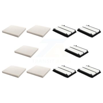 5x Air + 5x Cabin Filter (10 Total) Kit For 2014-2020 Acura RLX KFL-102374