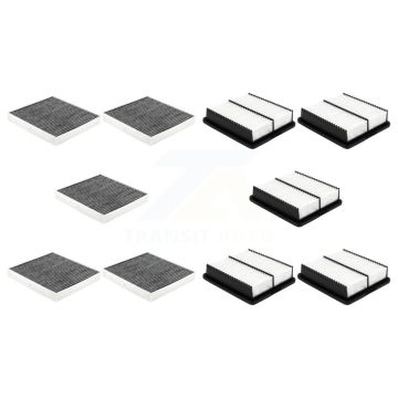 5x Air + 5x Cabin Filter (10 Total) Kit For Hyundai Elantra N KFL-102378
