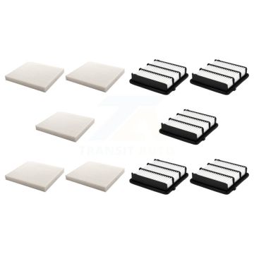 5x Air + 5x Cabin Filter (10 Total) Kit For 2018-2022 Honda Accord 2.0L with Turbocharged KFL-102389