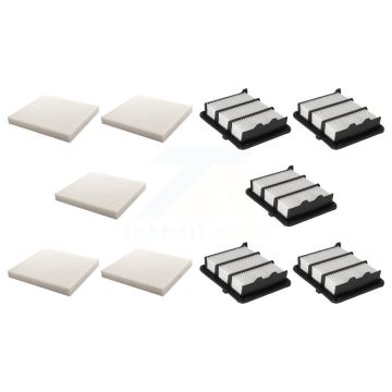 5x Air + 5x Cabin Filter (10 Total) Kit For 2018-2022 Honda Accord 1.5L KFL-102390