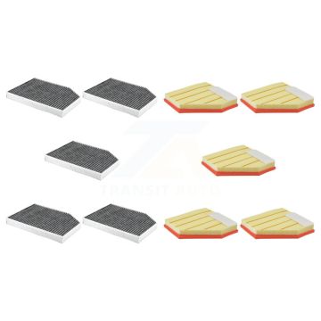 5x Air + 5x Cabin Filter (10 Total) Kit For BMW M440i xDrive M240i Gran Coupe KFL-102422