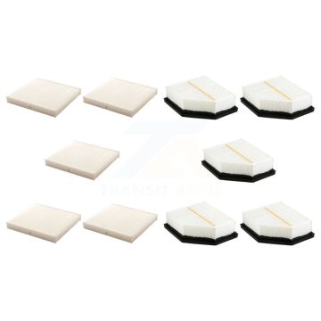 5x Air + 5x Cabin Filter (10 Total) Kit For Mitsubishi Outlander KFL-102425