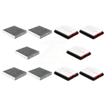 5x Air + 5x Cabin Filter (10 Total) Kit For Nissan Kicks Versa KFL-102439