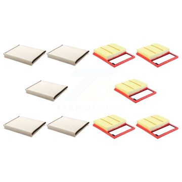 5x Air + 5x Cabin Filter (10 Total) Kit For 2013-2018 Ford C-Max KFL-102441