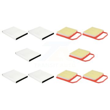 5x Air + 5x Cabin Filter (10 Total) Kit For Mercedes-Benz C43 AMG GLE400 GLS450 GLC43 E43 KFL-102443