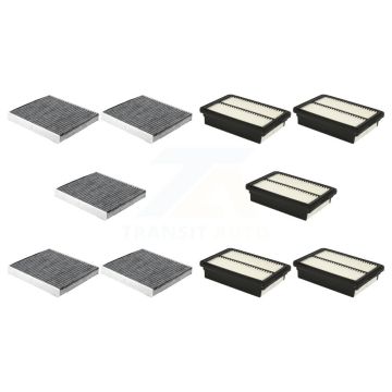 5x Air + 5x Cabin Filter (10 Total) Kit For Hyundai Kona KFL-102450