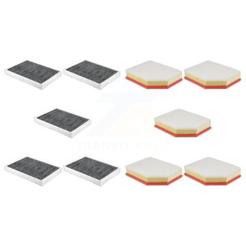 5x Air + 5x Cabin Filter (10 Total) Kit For Volvo XC60 S60 KFL-102454