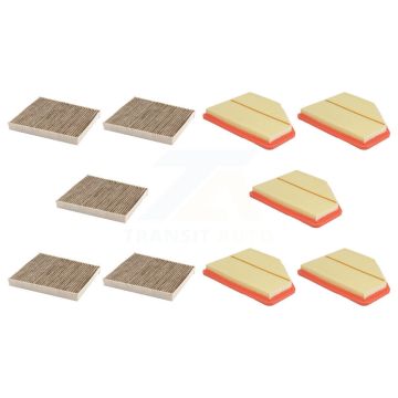 5x Air + 5x Cabin Filter (10 Total) Kit For 2016-2019 Chevrolet Volt KFL-102458