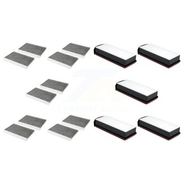5x Air + 5x Cabin Filter (10 Total) Kit For 2014-2016 BMW 535d xDrive 3.0L KFL-102465