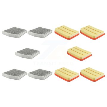 5x Air + 5x Cabin Filter (10 Total) Kit For Mercedes-Benz CLA250 CLA35 AMG GLA35 KFL-102468