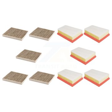 5x Air + 5x Cabin Filter (10 Total) Kit For Chevrolet Buick Trailblazer Encore GX Trax KFL-102470