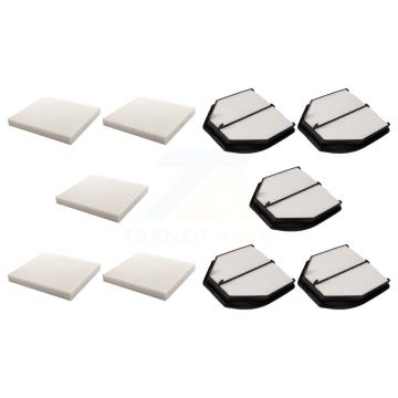 5x Air + 5x Cabin Filter (10 Total) Kit For 2016-2022 Acura ILX KFL-102472