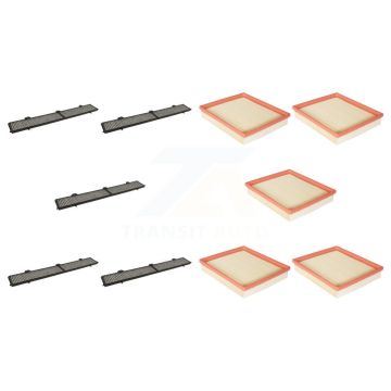 5x Air + 5x Cabin Filter (10 Total) Kit For 2012 BMW 328i xDrive KFL-102477
