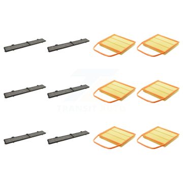 6x Air + 6x Cabin Filter (12 Total) Kit For BMW 335i xDrive 335xi 135i 335is 1 Series M KFL-102493