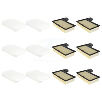 6x Air + 6x Cabin Filter (12 Total) Kit For Ford Mustang KFL-102511