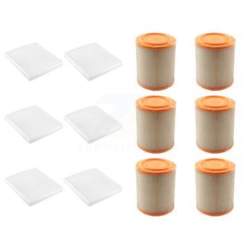 6x Air + 6x Cabin Filter (12 Total) Kit For Jeep Patriot Compass Dodge Caliber KFL-102522