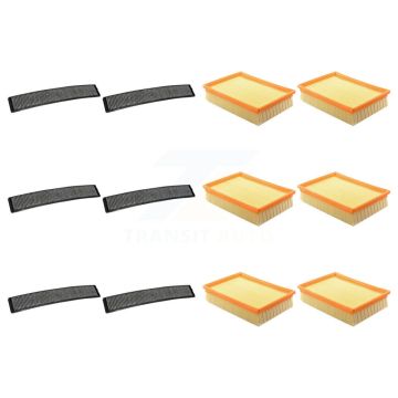 6x Air + 6x Cabin Filter (12 Total) Kit For BMW X3 325i 330Ci 325Ci M3 Z3 330i 320i 325xi KFL-102527