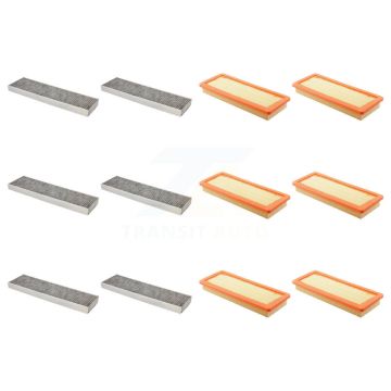 6x Air + 6x Cabin Filter (12 Total) Kit For Mini Cooper Countryman Paceman KFL-102541